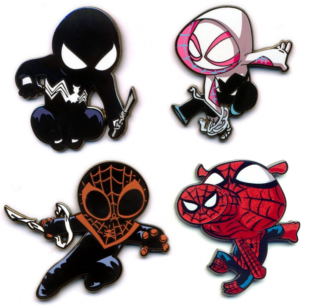 Spider-Verse Pin Set