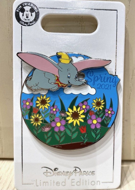 Disney Parks Seasons - Spring - Dumbo Spring 2021 | PIN 43239