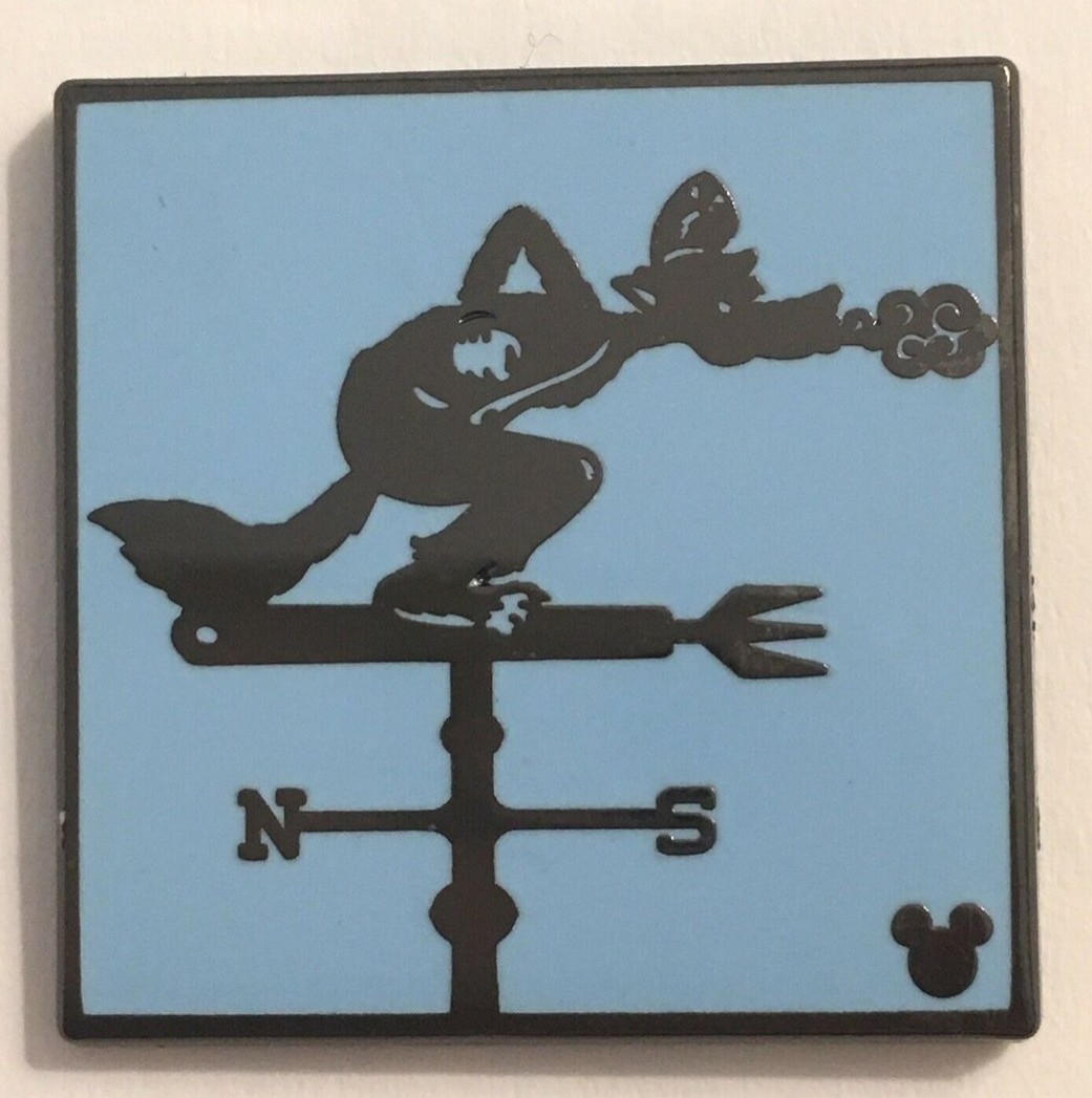 Pin 26680 2019 Hidden Mickey - Attraction Weathervanes - Big Bad Wolf Sausage Co ...