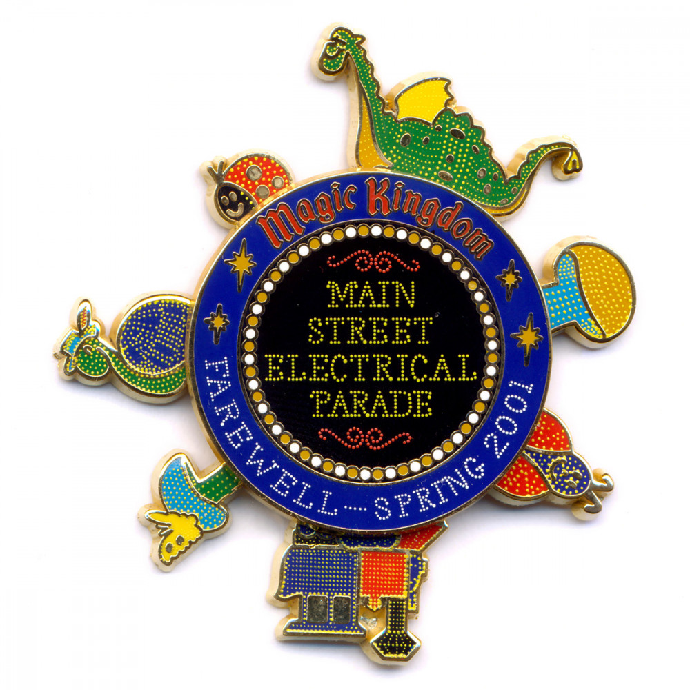 Main Street Electrical Parade - Spring 2001 Farewell Spinner (MSEP 