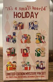 It's A Small World Holiday Mystery Pin Collection 2020