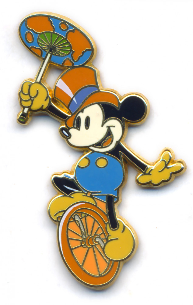 Mickey Mouse Circus Boxed Set - Mickey Riding a Unicycle
