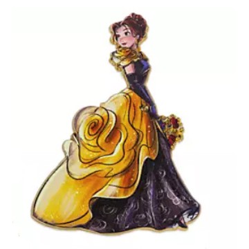 Disney Designer Collection Midnight Masquerade Pin Set - Belle