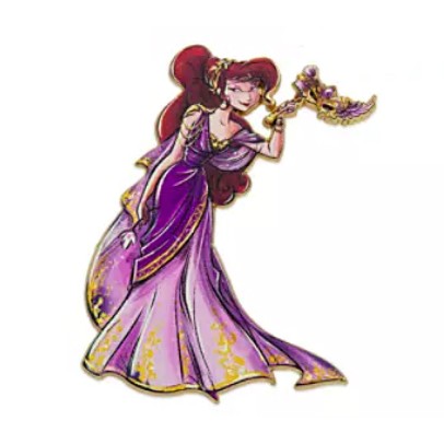 ディズニー デザイナー コレクション ミッドナイト マスカレード メガラ ピンズ Disney Designer Collection Midnight Masquerade Pin Set - Megara
