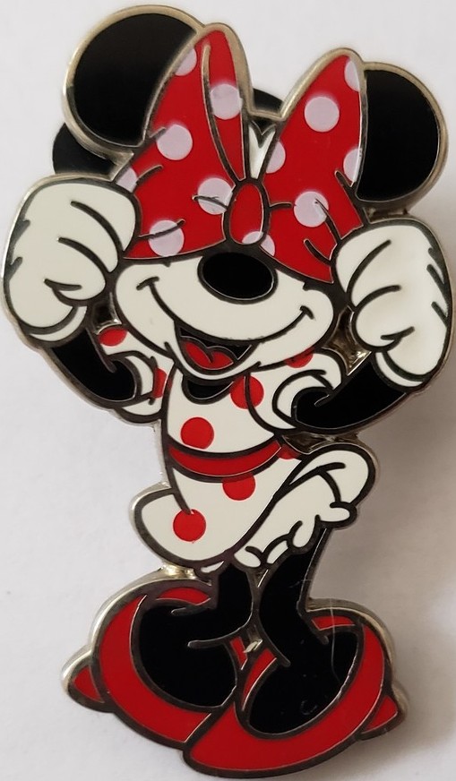 Minnie Mouse with Bow Over Her Face | PIN 27779