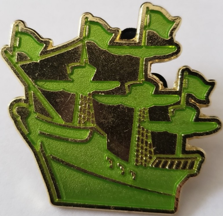 Disney - piページ Shanghai Grand Opening 6-pin set - Green Pirate Ship | PIN 27550