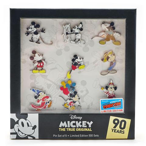 Mickey Pin Set New York Comic Con 2018
