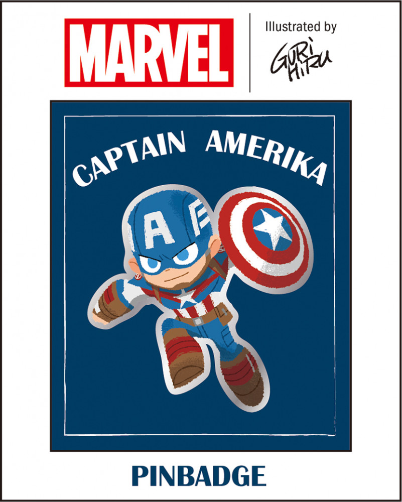 Marvel Illustrated by GURIHIRU - Captain America | PIN 44714