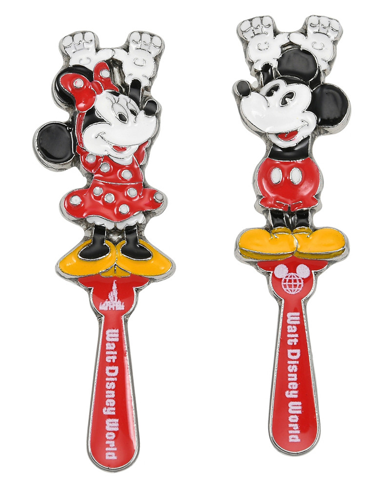Mickey & Minnie Backscratcher Pin Set