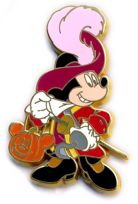 Halloween 2004 - Mickey as Captain Hook | PIN 29034