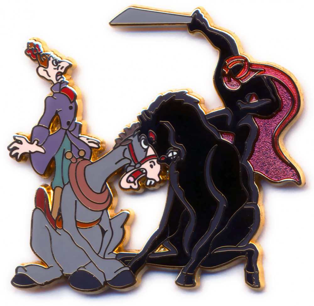 Halloween 2008 - World of Disney Mystery Pin Set - The Headless