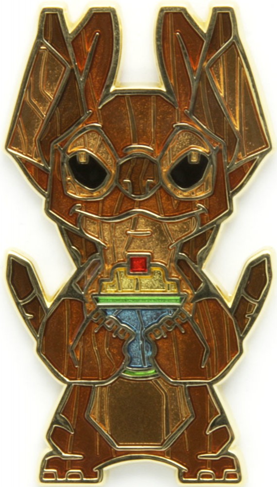 Stitch Tiki Stacker - Angel | PIN 29051