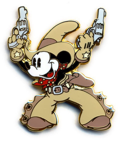 u*1様 ヴィンテージTwo Gun Mickey ミッキーマウス ロンリー コ Two Gun Mickey Mouse Quick Draw Cowboy by WDCC Disney