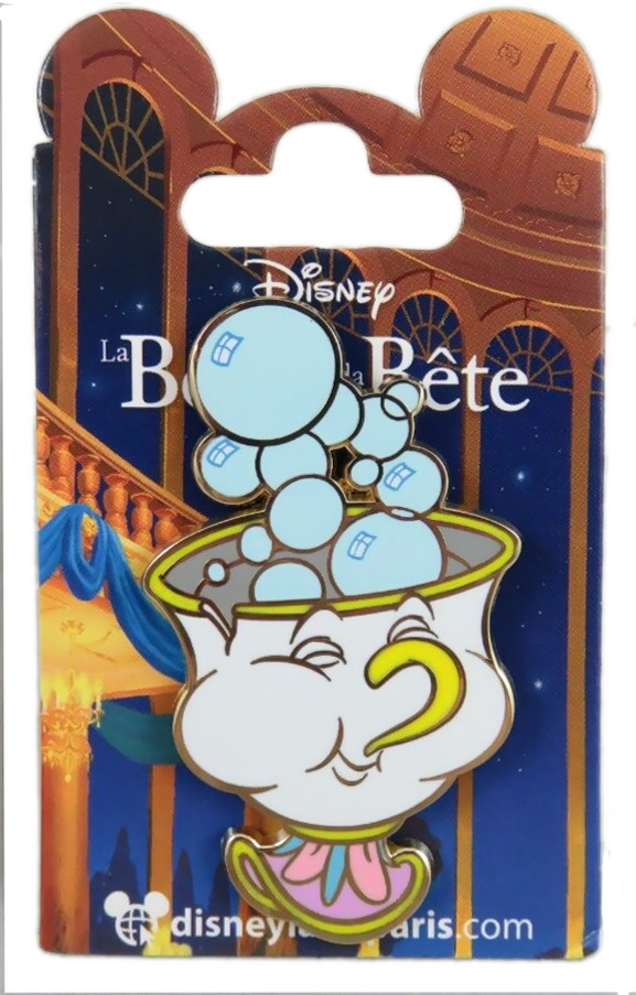 Beauty and the Beast - Chip blowing bubbles | PIN 46272