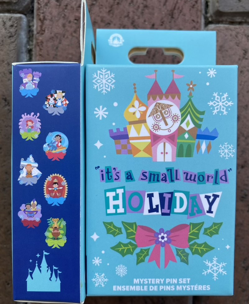 It's A Small World Holiday Mystery Pin Collection 2021