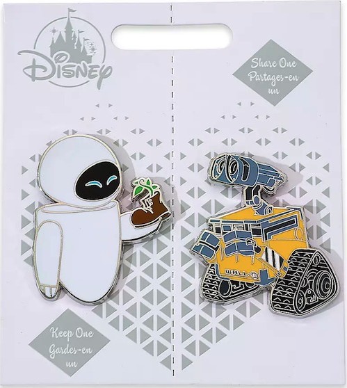 WALL•E and E.V.E. Pin Set - Full Set