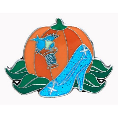 Hot Topic - Disney - Pumpkin and Glass Slipper | PIN 29693