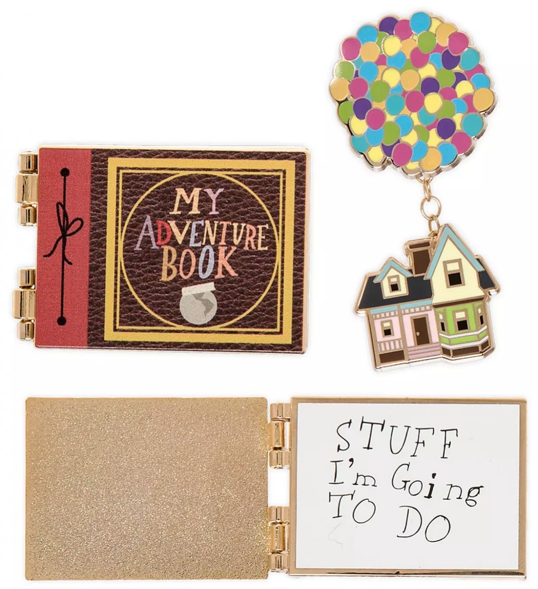 Up Pin Set - House and Adventure Book