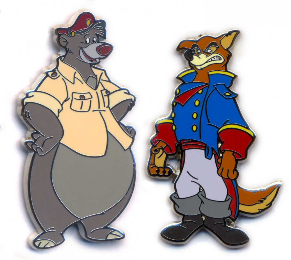 TaleSpin - Baloo and Don Karnage