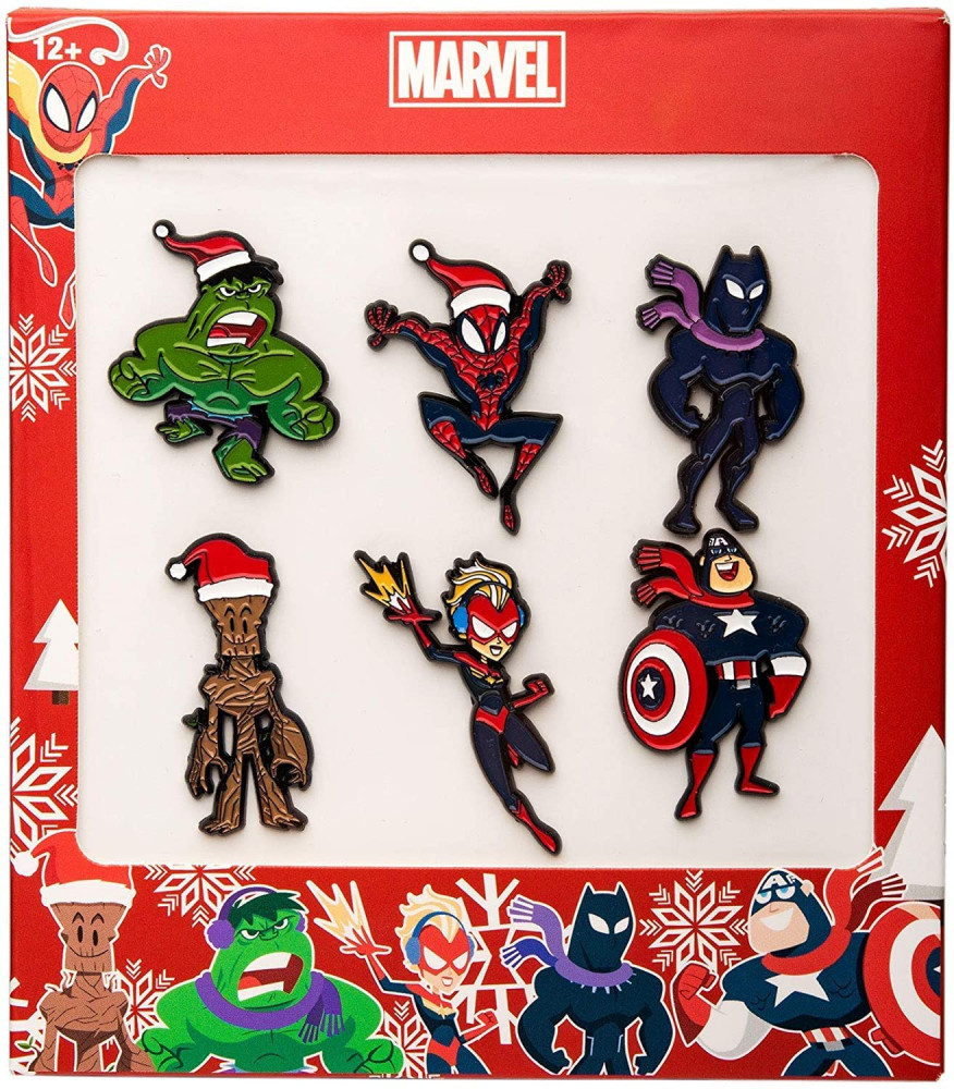 Avengers Holiday 6-Pin Set