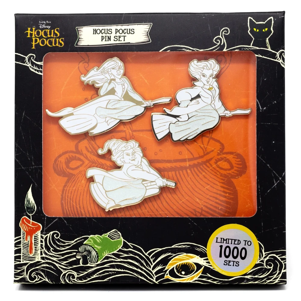 Sanderson Sisters Whiteout Variant Pin Set