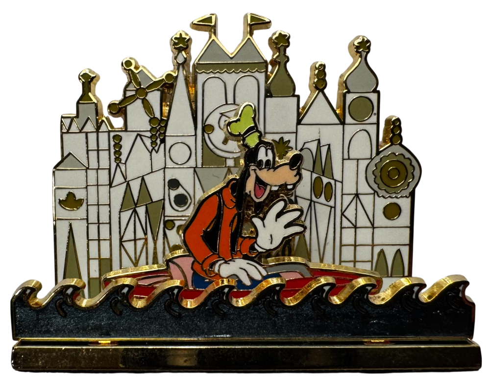 3D Diorama Collection - Goofy Riding it's a small world | PIN 48345