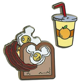 Orange Juice and Egg & Bacon Toast Set — Full Set