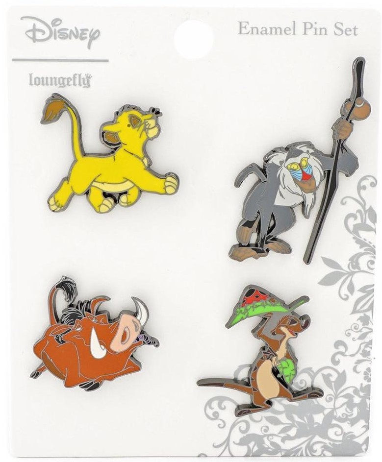 Lion King Characters Booster Pin Set