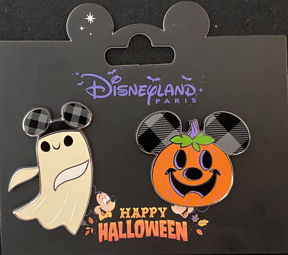 Mickey Ghost and Pumpkin Icon Set