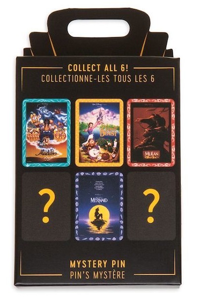 Disney Movie Poster Mystery Pin Collection