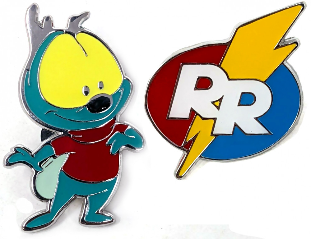 Zipper and Rescue Rangers Logo - 2 Pin Set - Complete Set