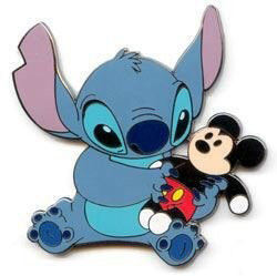 Mickey Rabbit Stich Stitch and Dolls - Stitch with Mickey doll | PIN 49514