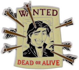 Tangled - Flynn Rider Wanted Poster | PIN 49693