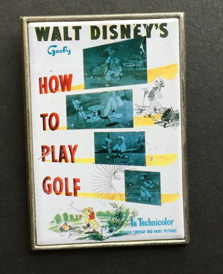 グーフィー How To Play Golf セル画 The Walt Disney Company 