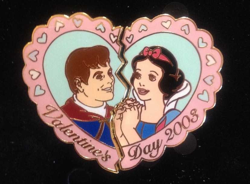 Valentine's Day 2003 Pin Set #2 - Snow White & The Prince