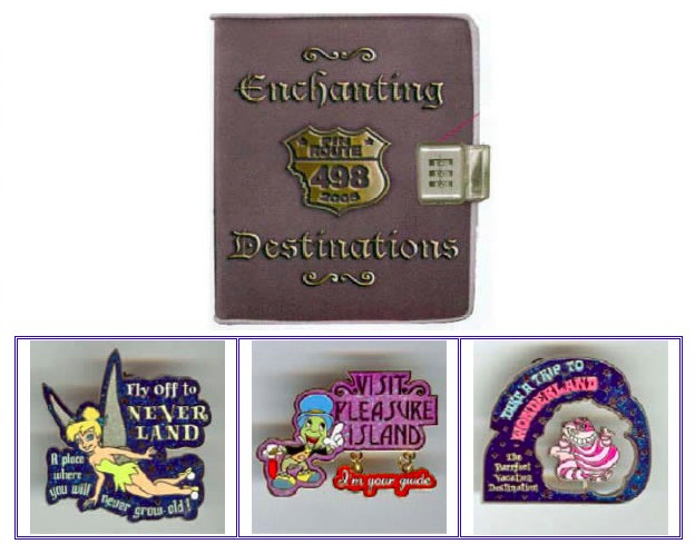 Enchanting Destinations Pin Set