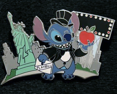スティッチ エンパイアステートビル ピンバッジ Stitch in US cities - Stitch in New York | PIN 51203