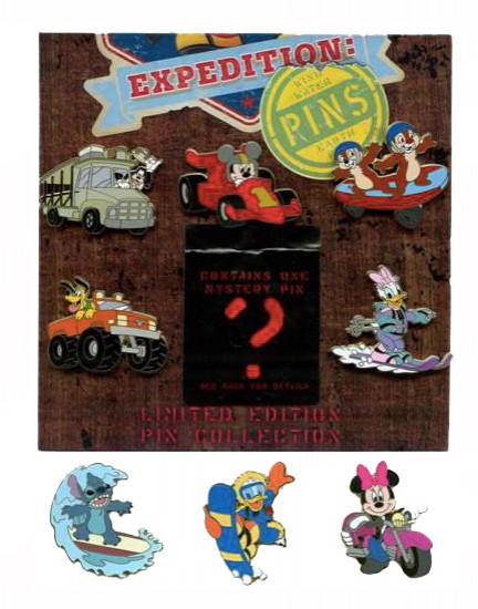 Expedition: PINS - Mystery Pin Collection