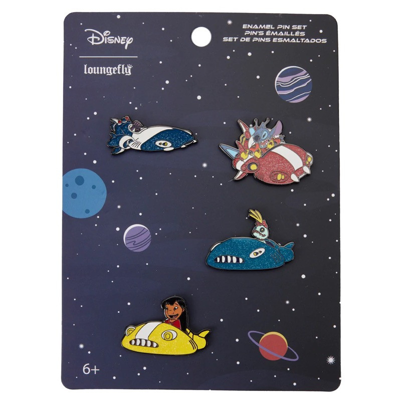 Lilo and Stitch Space Adventure pin set