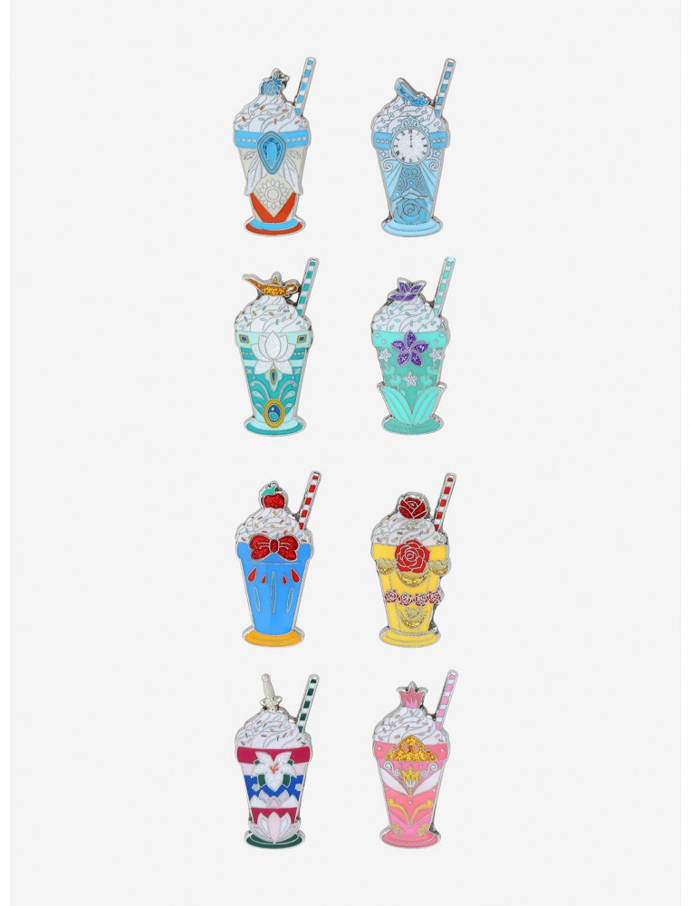 Disney Princess Milkshakes Blind Box - Completed 8 pin set
