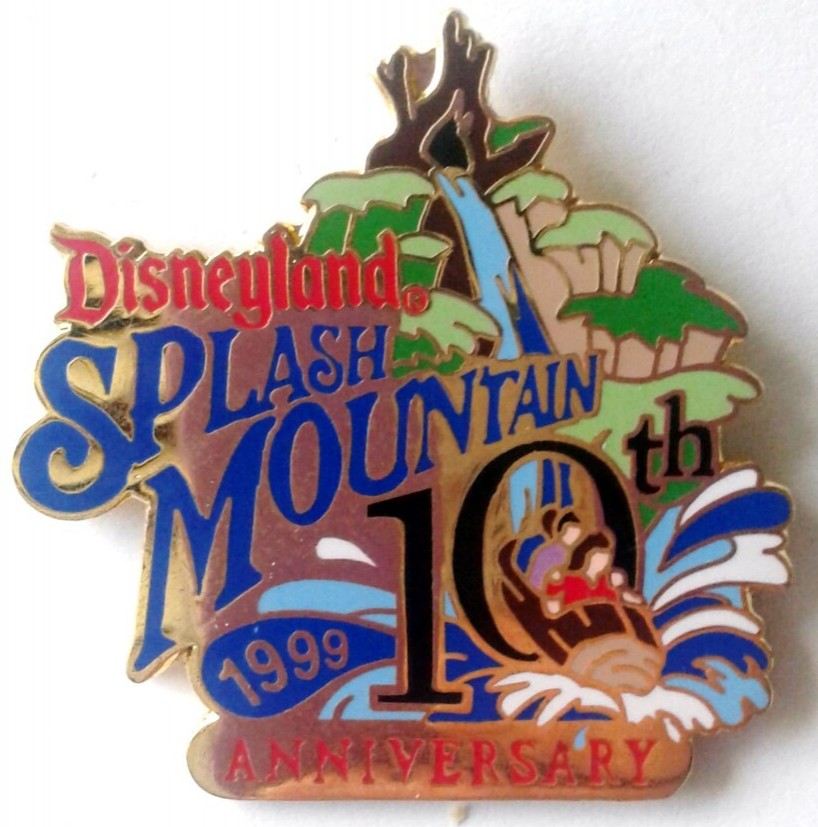 Attraction Anniversaries - Splash Mountain 10th Anniversary | PIN 33804