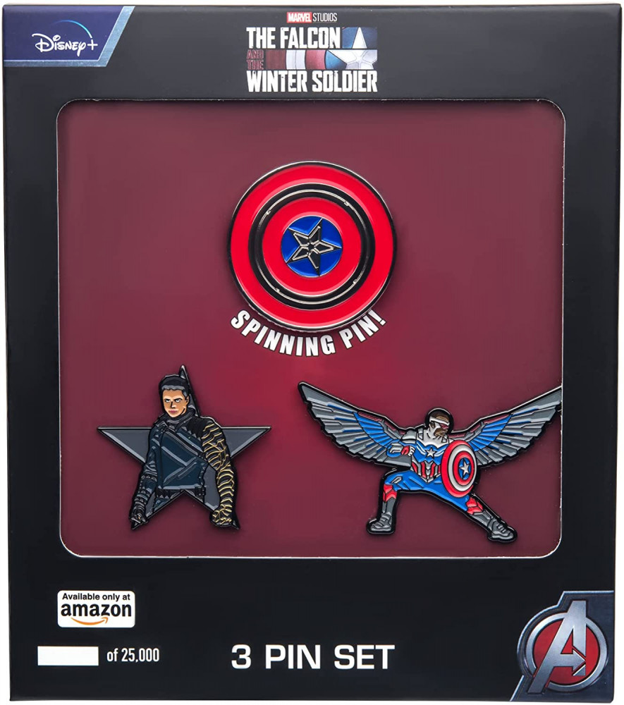 Falcon and the Winter Soldier 3-pin Set