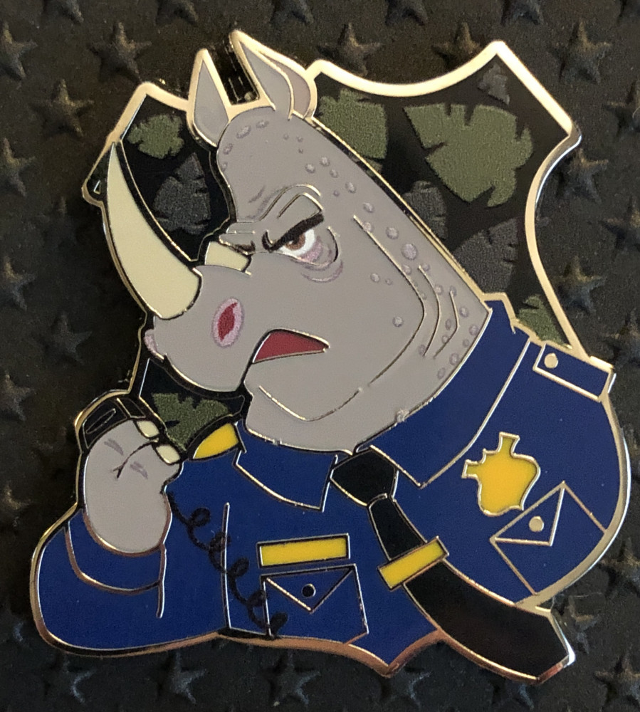 Zootopia Officer Rhinowitz Zootopia Police Mystery Box - Officer McHorn (Rhinoceros) | PIN 51824