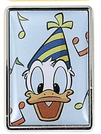 Disney Store Donald Duck Birthday 2024 Pin Badge Set 6Pcs