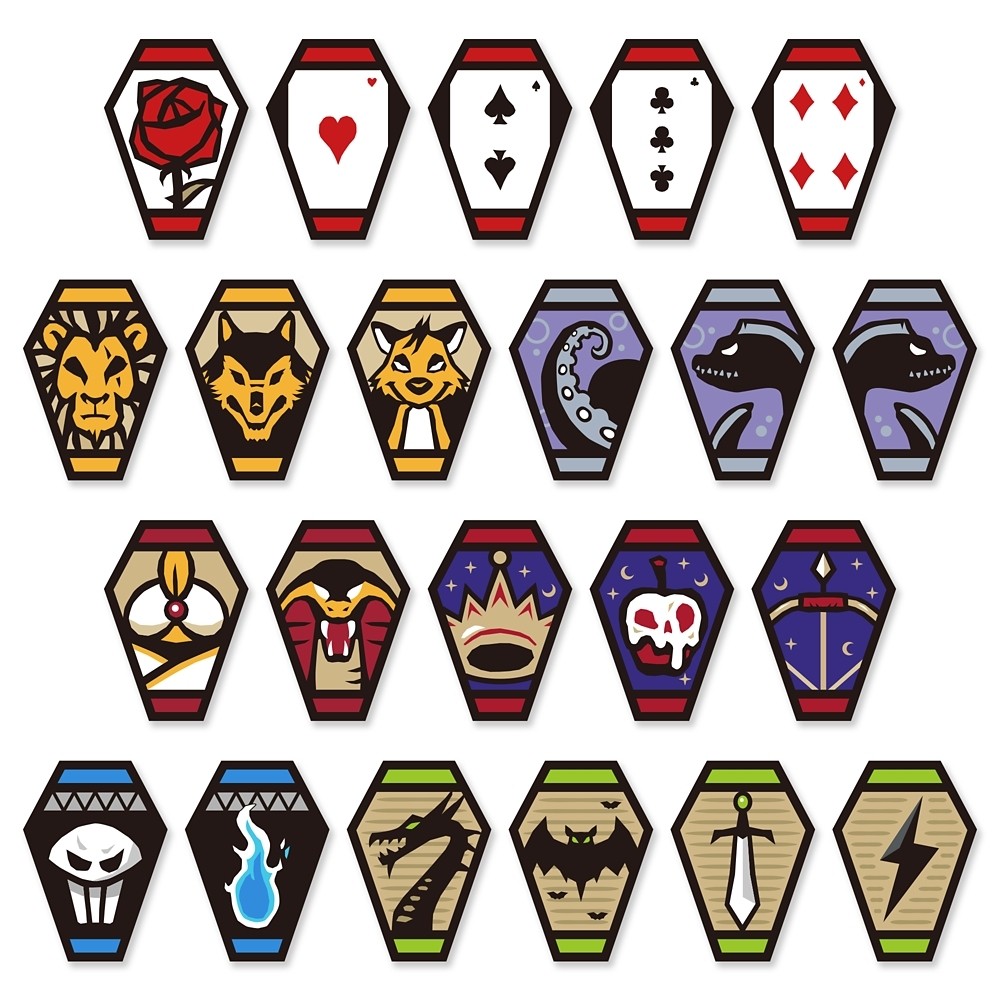 Twisted Wonderland Character Coffin Icons Mystery Collection
