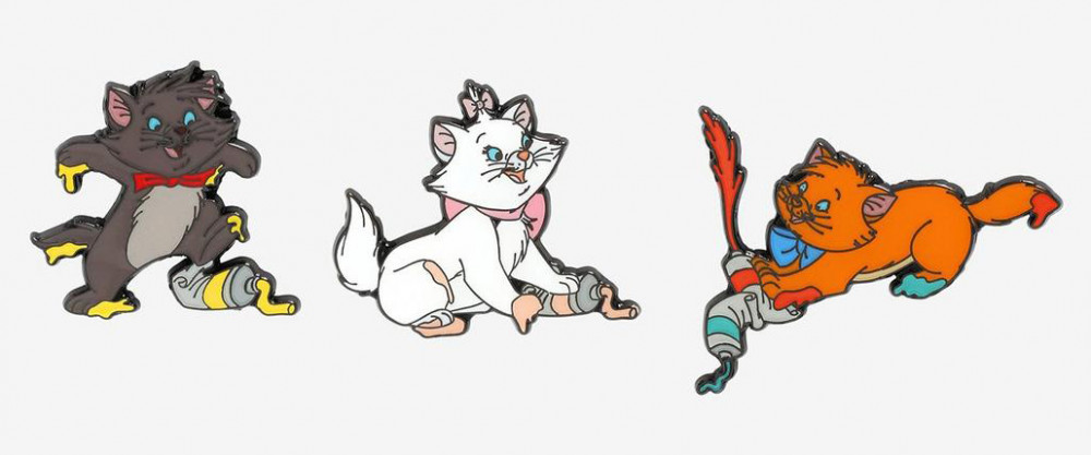Kittens playing with paint - Full Set
