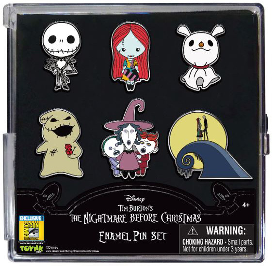 SDCC 2022 - Nightmare Before Christmas Pin Set - Nightmare Before 