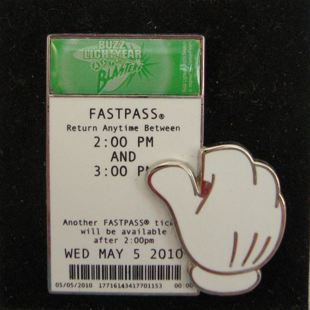 Fastpass Ticket - Buzz Lightyear Astro Blasters | PIN 2134