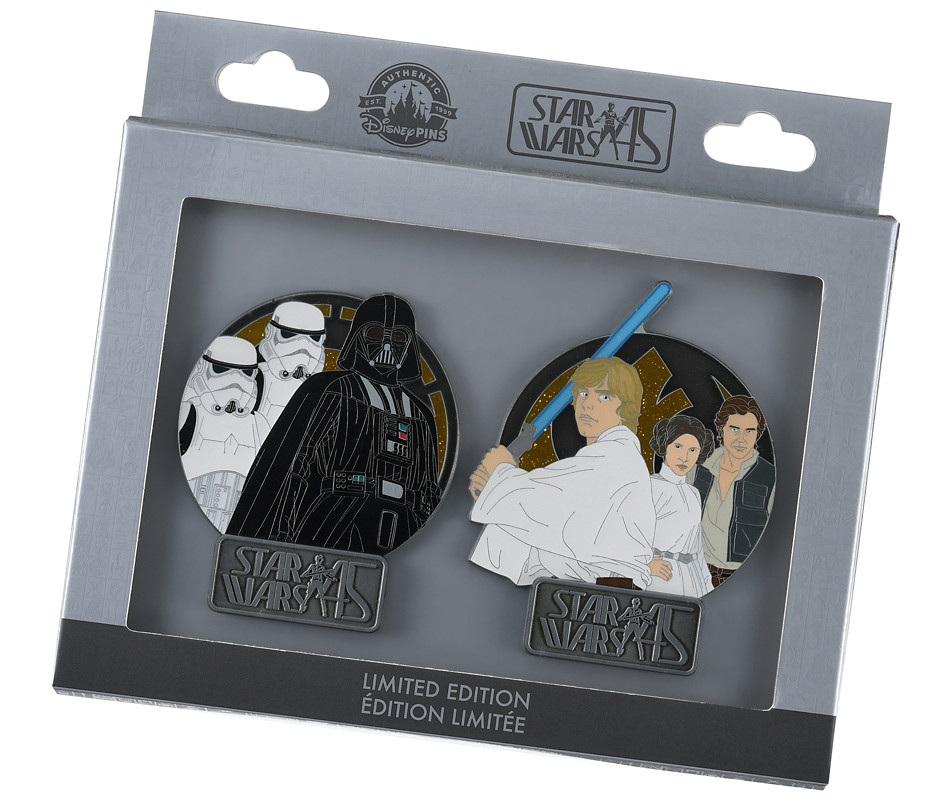 Star Wars 45th Anniversary - Star Wars Pin Set: Star Wars 45 JUMBO