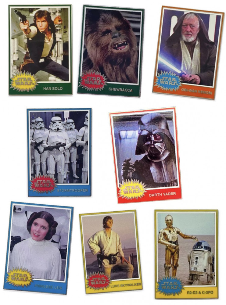 Star Wars - 45th Anniversary Retro Card Mystery Collection